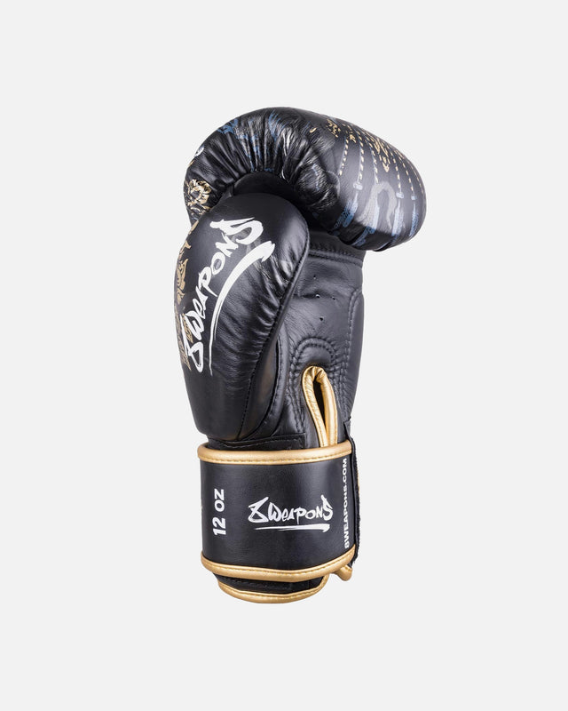 8 WEAPONS Boxing gloves Three Elephants 2.0 – Black/Gold