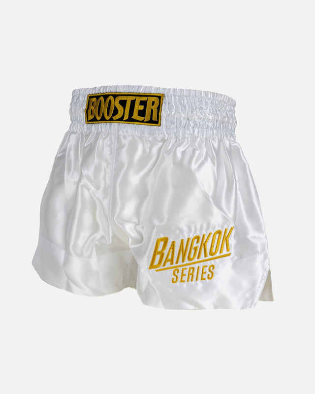 Booster Muay Thai Shorts Bangkok – White