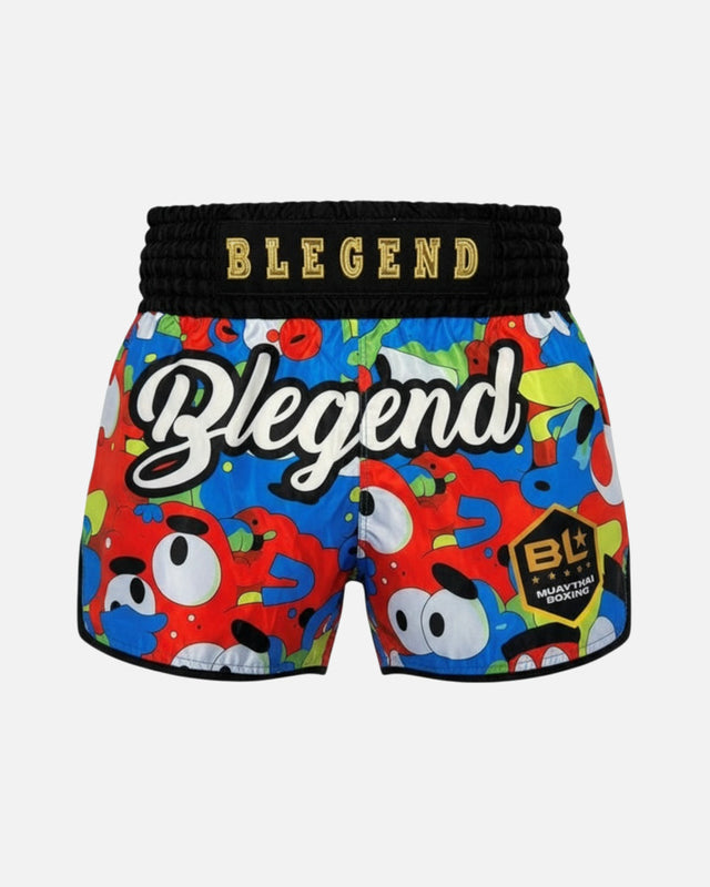 Blegend Muay Thai Shorts Legend 10 – Black