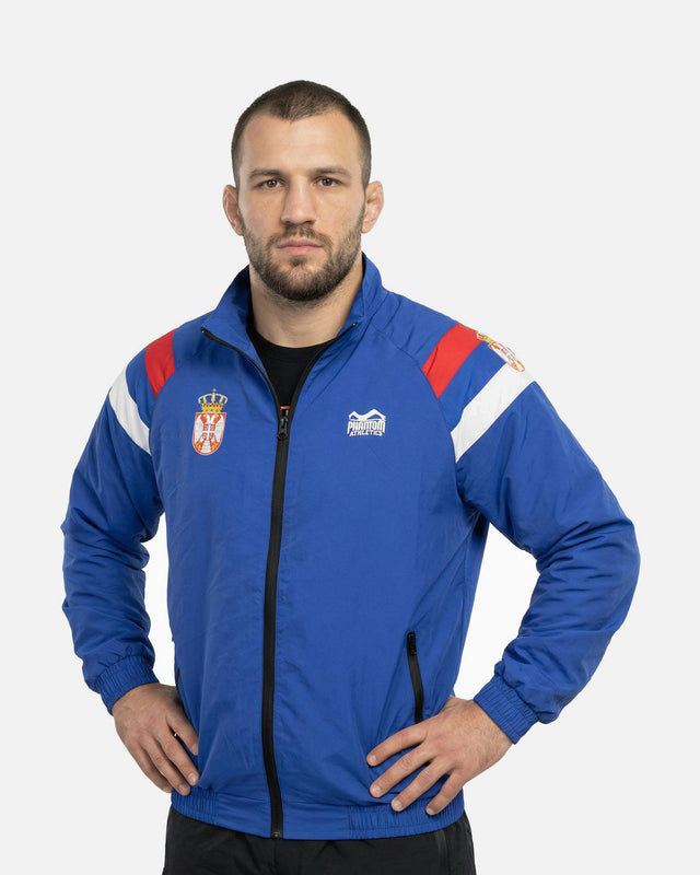 Phantom Athletics Training Jacket DMC Team Serbia – Blue/Red/White