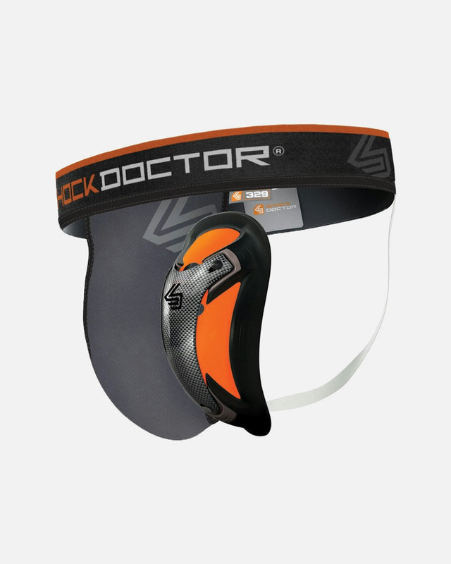 Shock Doctor Kruisbeschermer Ultra Pro - Zwart/Oranje