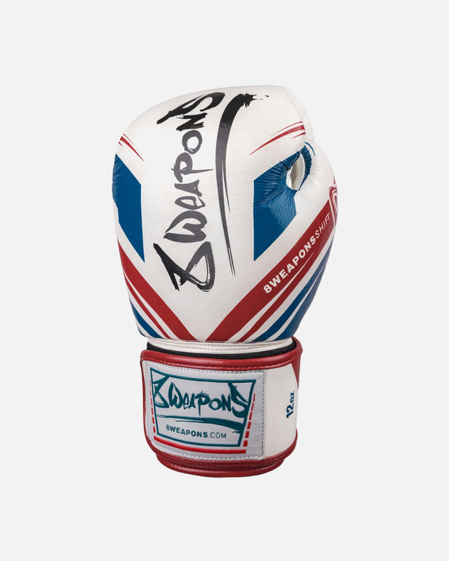 8 WEAPONS Boxing gloves Shift – White/Navy/Red