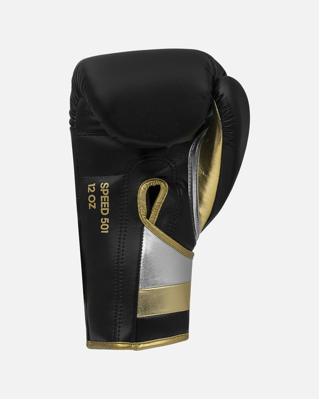 Adidas Boxing gloves Speed 501 – Black/Gold