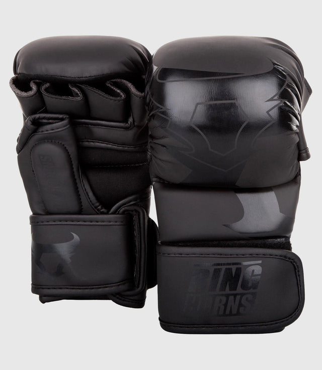 Ringhorns MMA Sparring Gloves Charger – Black