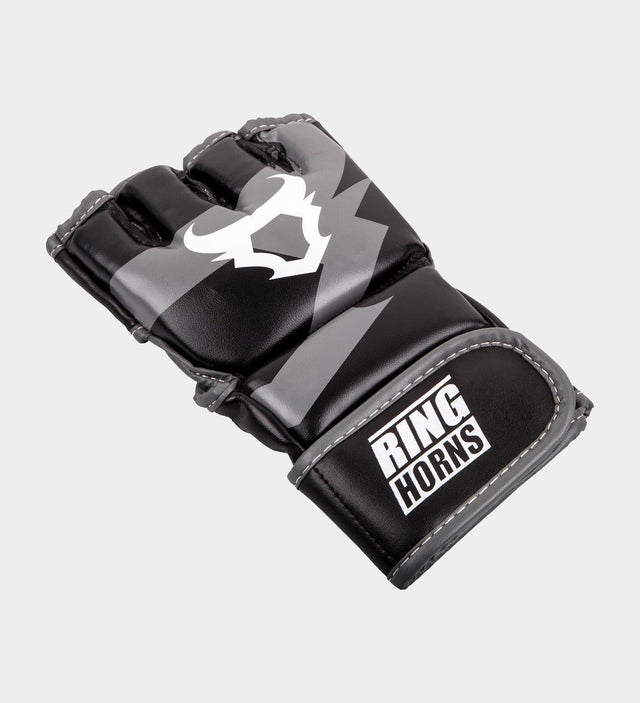 Ringhorns MMA Gloves Charger – Black/Grey – MMA gloves
