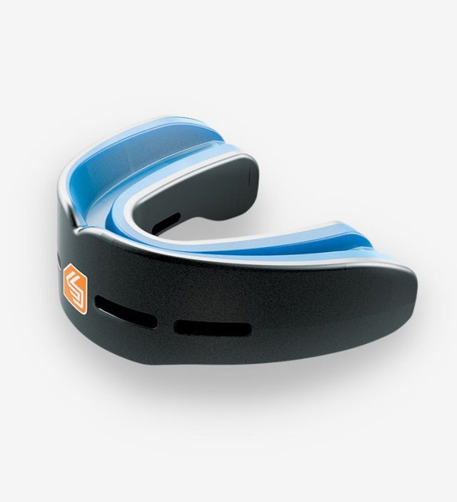 Shock Doctor Nano Double Fight Mouthguard – Black/Blue