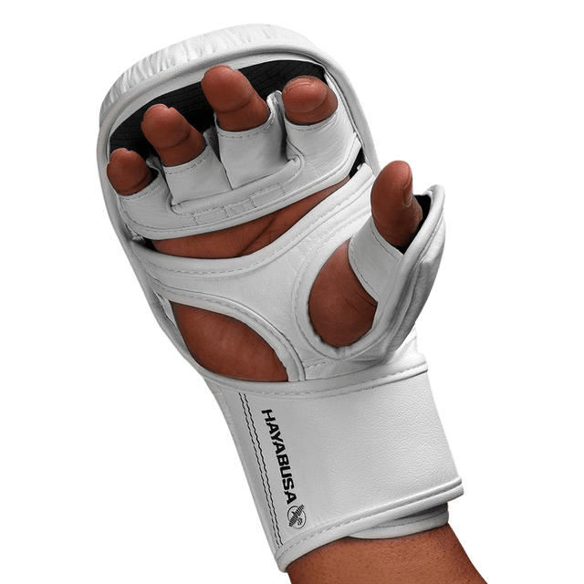 Hayabusa MMA Sparring Gloves T3 Hybrid - White/Black