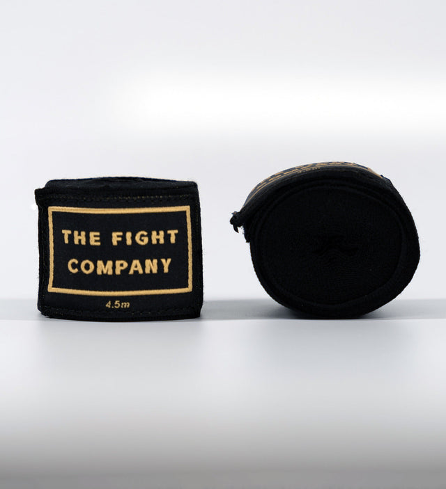 TFC Hand wraps Premium – Black/Gold – Hand wraps