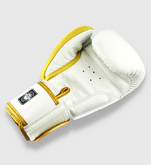 Twins Boxing gloves BGVL 8 - White/Gold - Boxing gloves