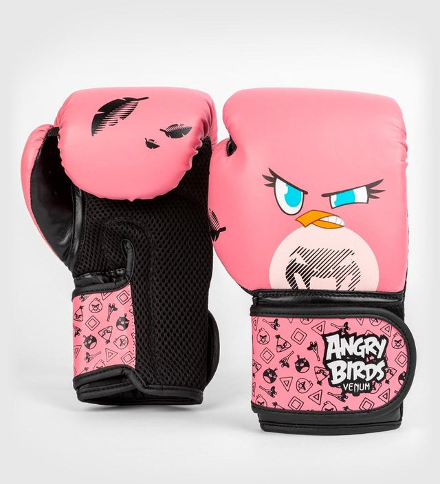 Venum Angry Birds Boxing gloves Kids - Pink/Black - Boxing gloves