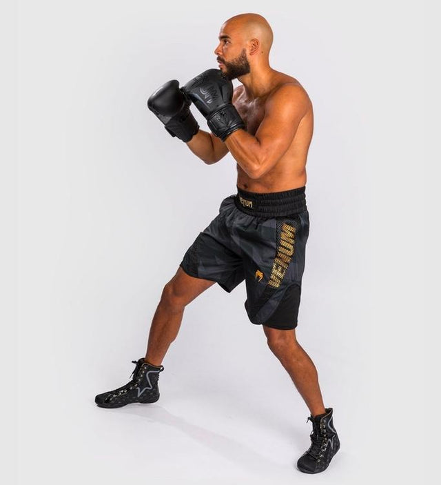 Venum Boxing shorts Razor – Black/Gold – Shorts