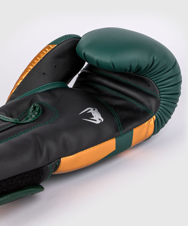 Venum Boxing gloves Elite – Green/Bronze/Silver