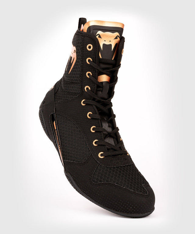 Venum Elite Boxing shoes - Black/Bronze - Boxing shoes
