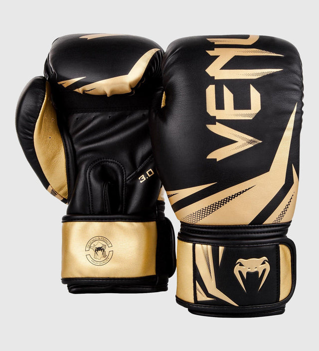 Venum Boxing gloves Challenger 3.0 - Black/Gold - Boxing gloves