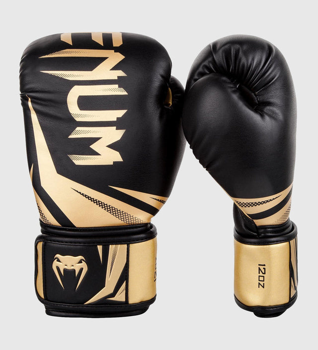 Venum Boxing gloves Challenger 3.0 - Black/Gold - Boxing gloves