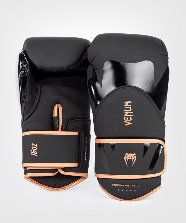 Venum Boxing gloves Challenger 4.0 - Black/Bronze - Boxing gloves