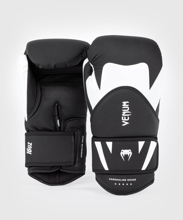 Venum Boxing gloves Challenger 4.0 - Black/White - Boxing gloves