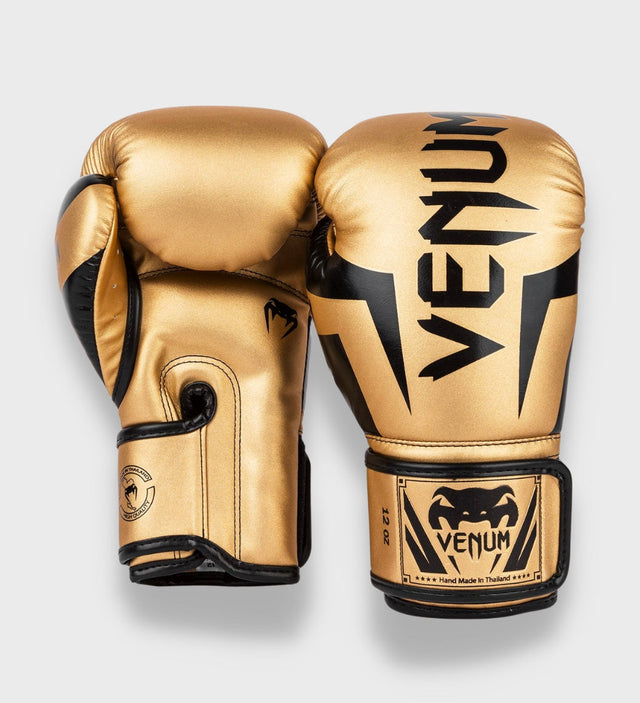Venum Boxing gloves Elite - Gold/Black - Boxing gloves