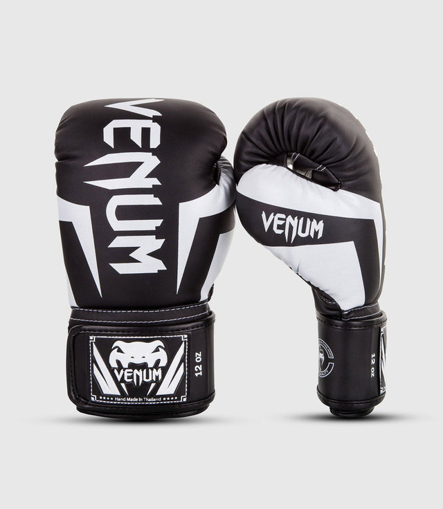 Venum Boxing gloves Elite - Black/White - Boxing gloves