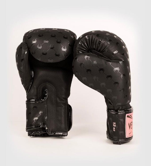 Venum Boxing gloves Impact Monogram - Black/Rose Gold - Boxing gloves