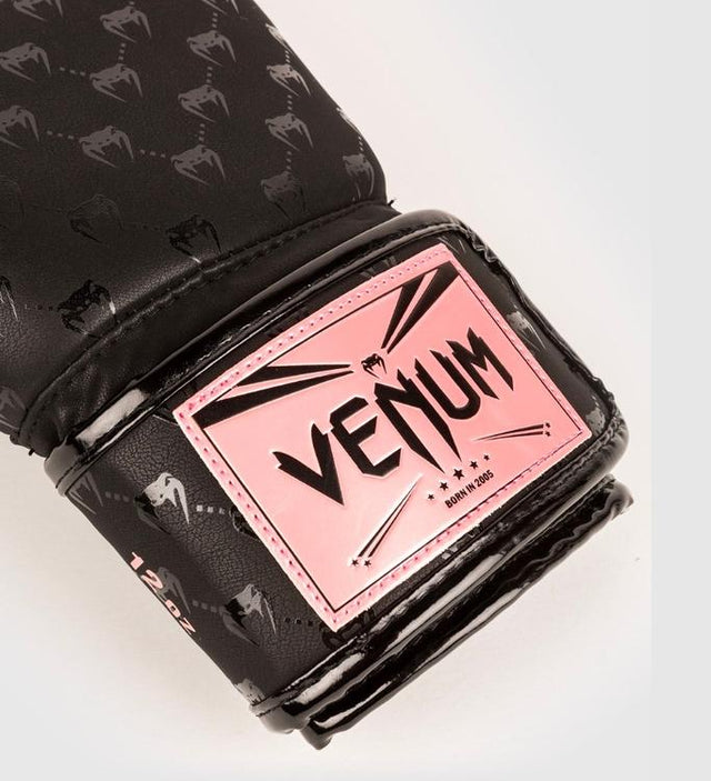 Venum Boxing gloves Impact Monogram - Black/Rose Gold - Boxing gloves