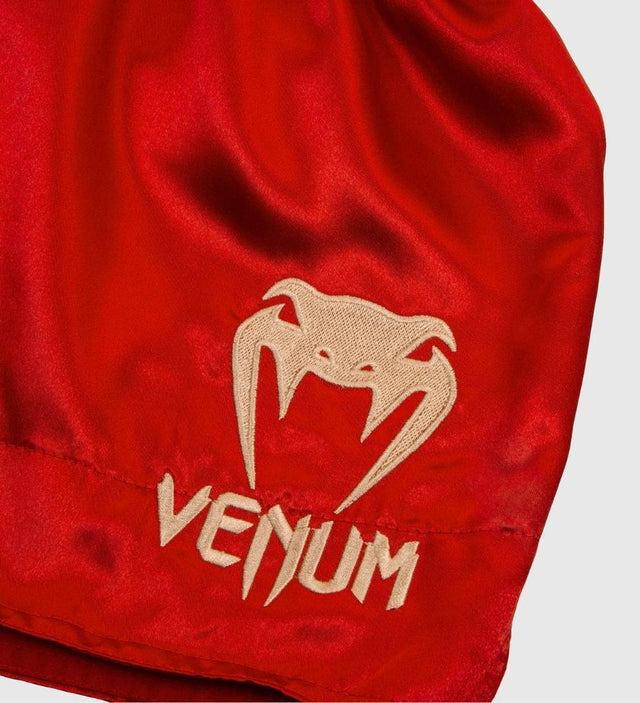 Venum Kickboxing shorts Classic – Red/Gold – Shorts
