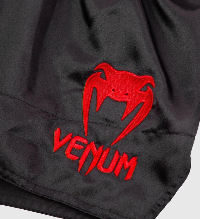 Venum Kickboxing shorts Classic – Black/Red – Shorts