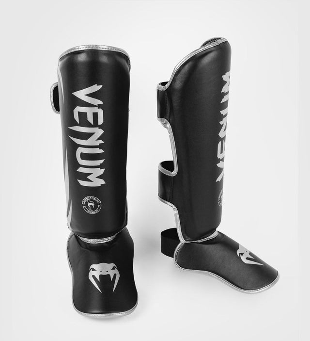 Venum Shin guards Challenger – Black/Silver – Shin guards