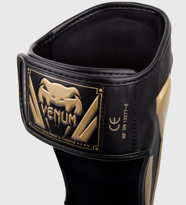 Venum Shin guards Elite – Black/Gold – Shin guards