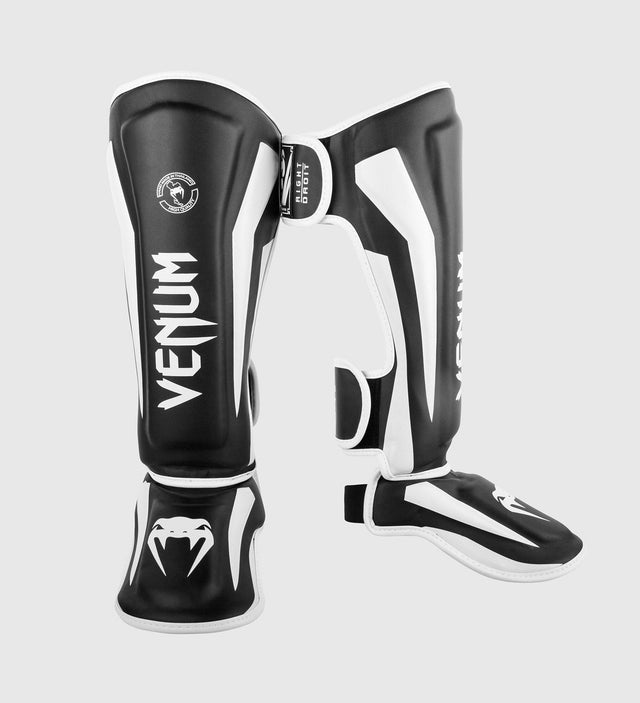 Venum Shin guards Elite – Black/White – Shin guards