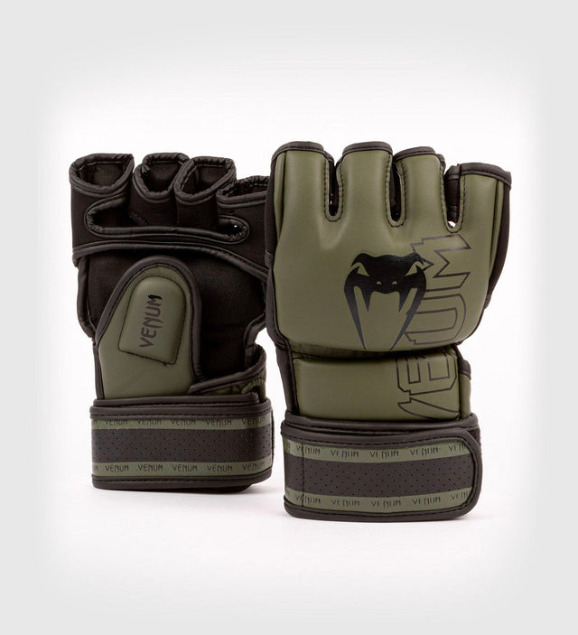 Venum MMA Gloves Impact 2.0 – Khaki Green/Black – MMA Gloves