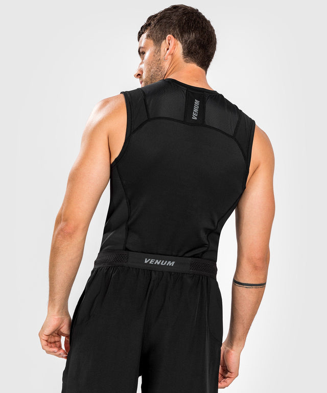 Venum Rashguard G-Fit Air Sleeveless – Black/Black – T-shirt