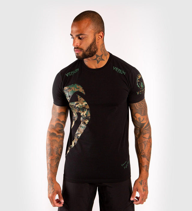 Venum T-shirt Giant - Black/Camo - T-shirt