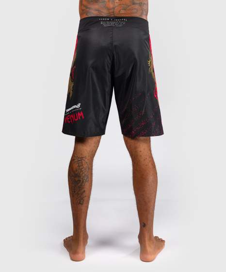 Venum x TEKKEN 8 - MMA Shorts - Marshall Law - Black/Red/Gold