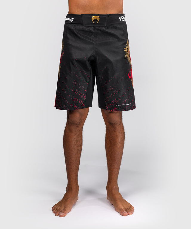 Venum x TEKKEN 8 - MMA Shorts - Marshall Law - Black/Red/Gold