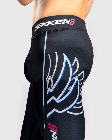 Venum x TEKKEN 8 Spats - Jin Kazama - Blue/Black/White
