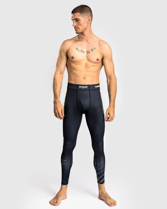 Venum x TEKKEN 8 Spats - Jin Kazama - Blue/Black/White