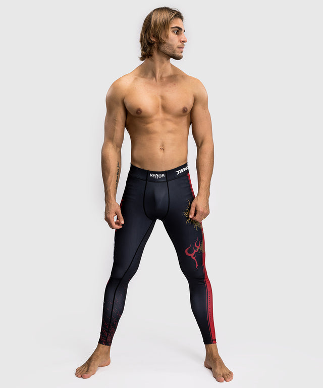 Venum x TEKKEN 8 - Spats - Marshall Law - Black/Red/Gold
