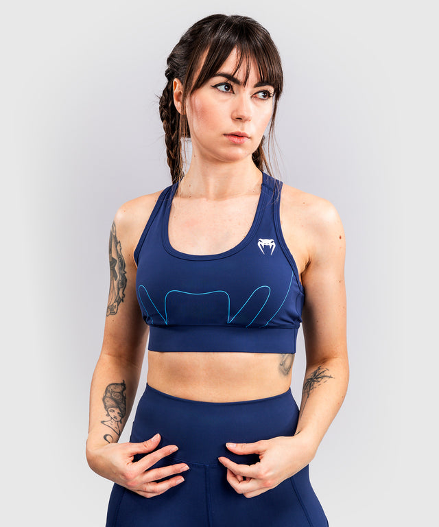 Venum x Top Rank Original Sports bra – Navy Blue