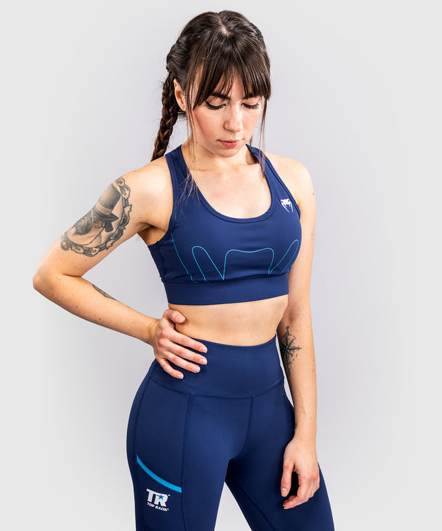 Venum x Top Rank Original Sports bra – Navy Blue