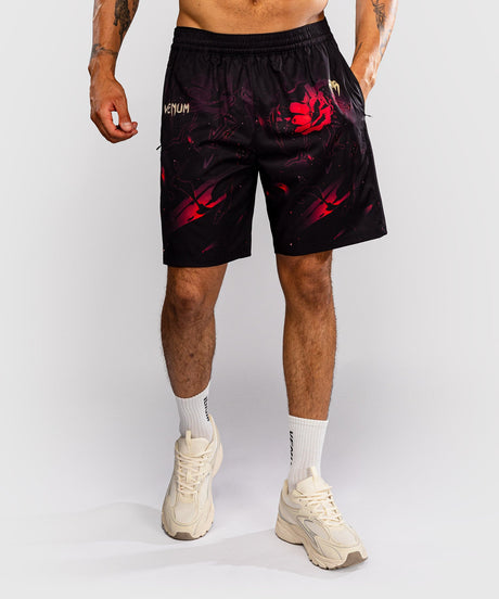 Pantaloncini da allenamento Venum x Jujutsu Kaisen Itadori – Nero/Rosso