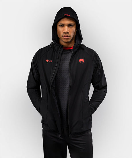 Chaqueta Venum x Roger Gracie Signature – Negro/Rojo