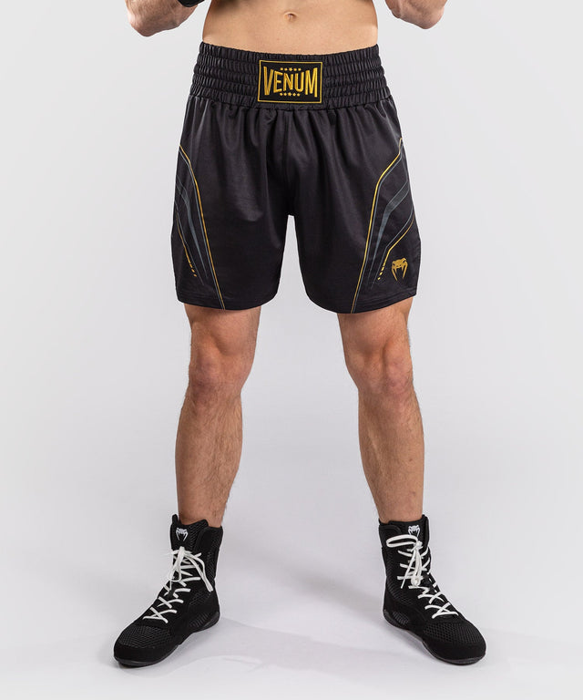 Venum Streamline Boxing Shorts – Black/Gold