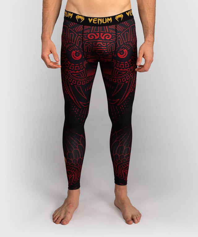 Venum Spats Quetzal Fury - Black/Red