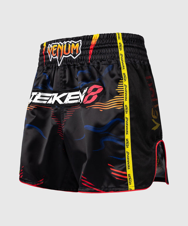 Venum Muay Thai Short TEKKEN 8 Yoshimitsu – Black/Orange – photo 2