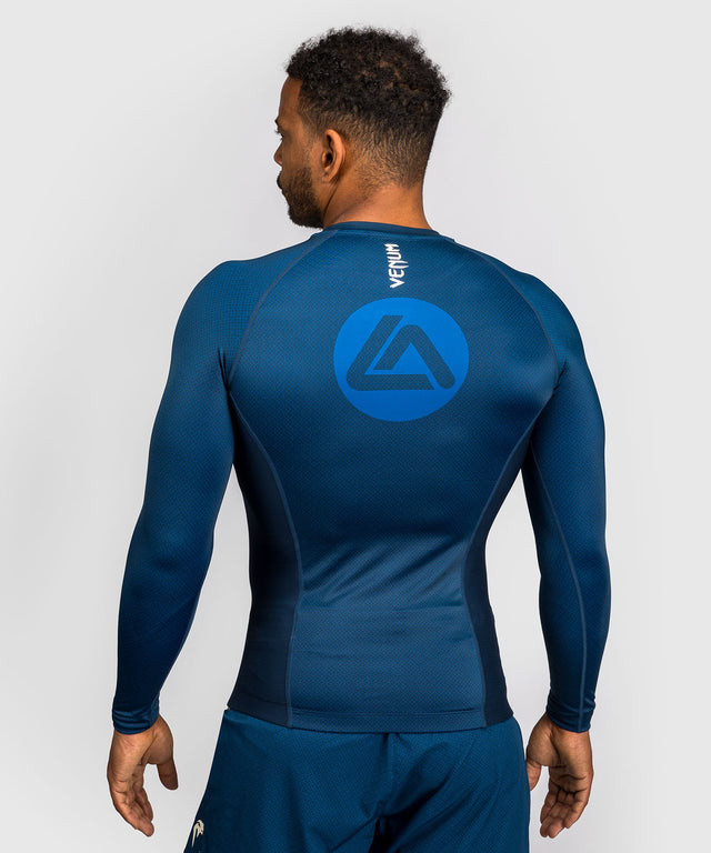 Venum Rashguard x Roger Gracie Academy Long Sleeves – Blue
