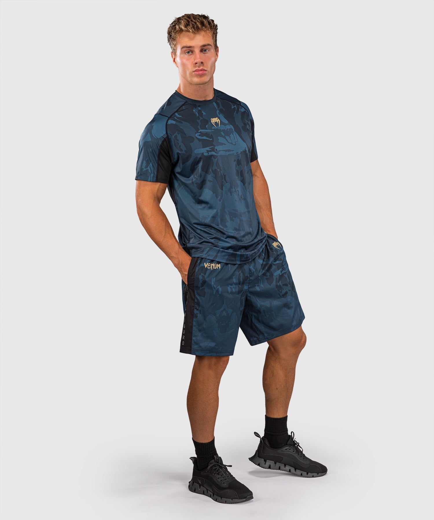 Venum T-Shirt Dry Tech Fushiguro Jujutsu Kaisen - Ocean Blue
