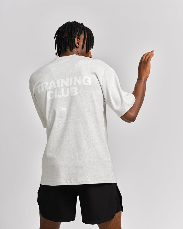 Caged T-Shirt Training Club - Light Gray