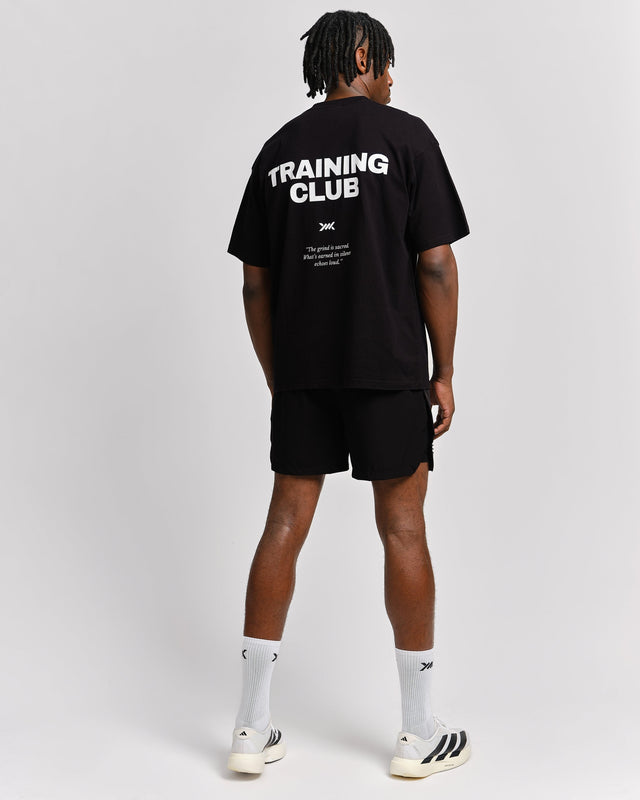 Caged T-Shirt Training Club - Black