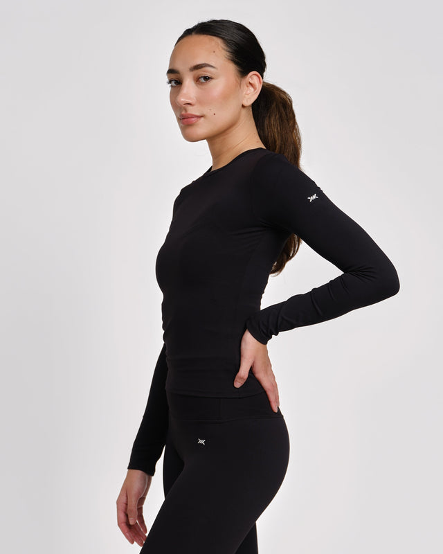 Caged Long Sleeves Aspire - Black